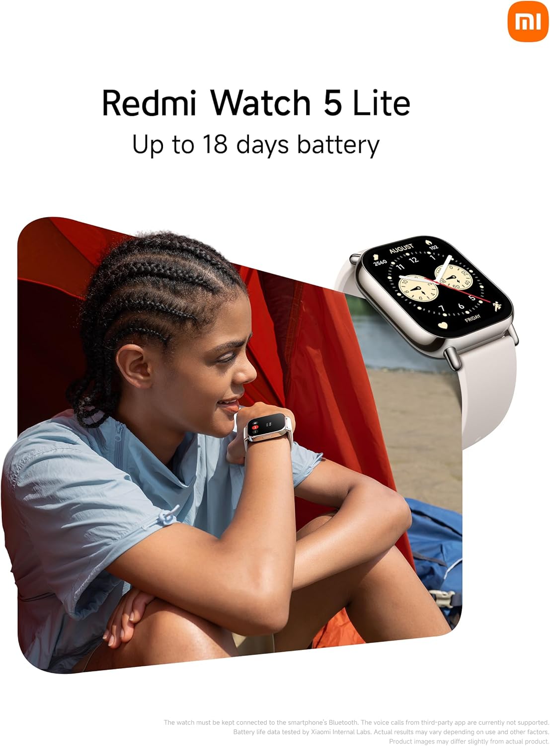 Išmanusis laikrodis REDMI WACH 5 LITE Juodas