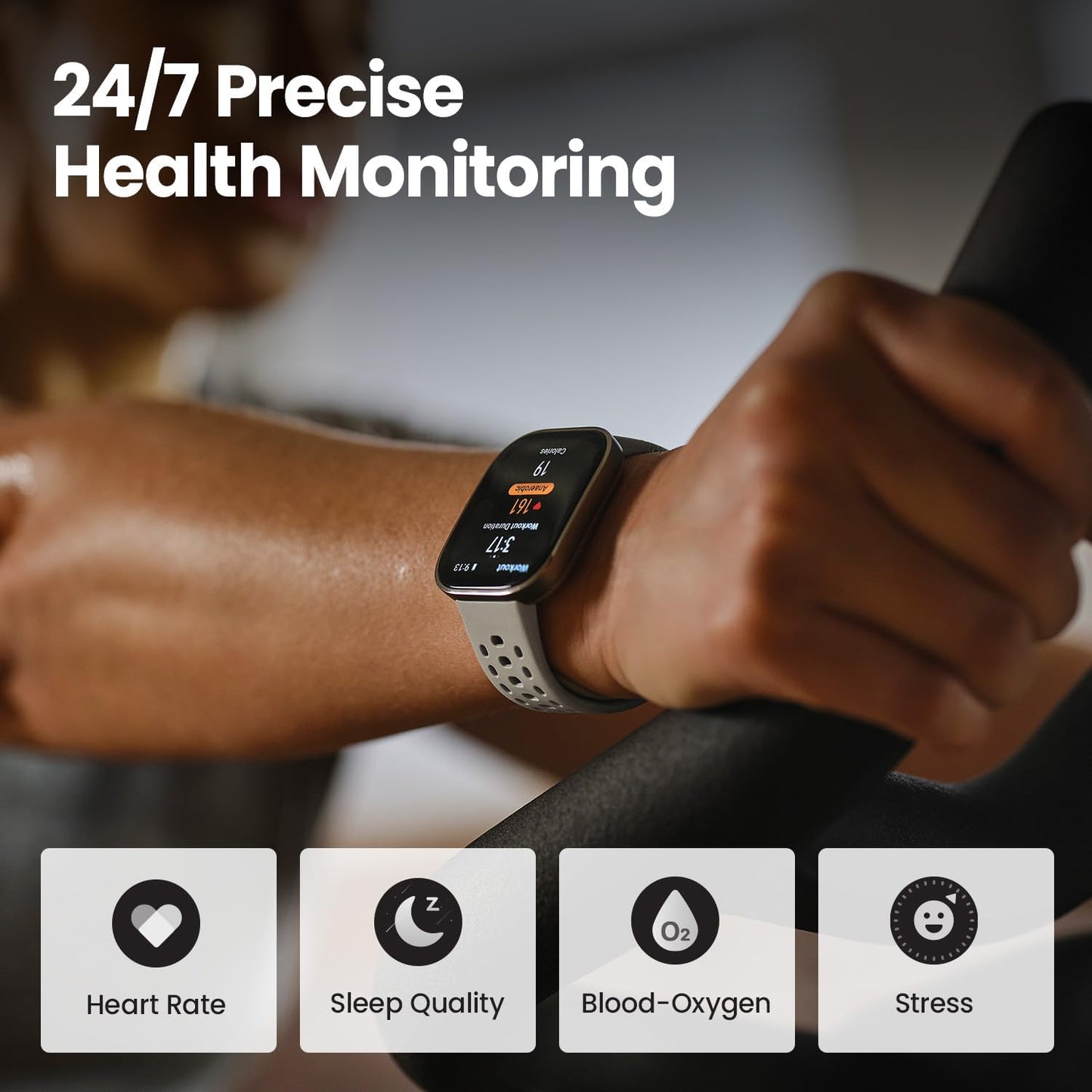 „Amazfit Bip 6“ išmanusis laikrodis, 46 mm Raudona