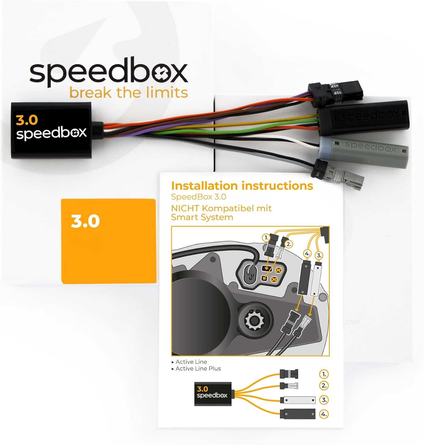 „SpeedBox 3.0“ el. dviračio derinimo lustas, suderinamas su „Bosch“ varikliais 2017–2025 m.