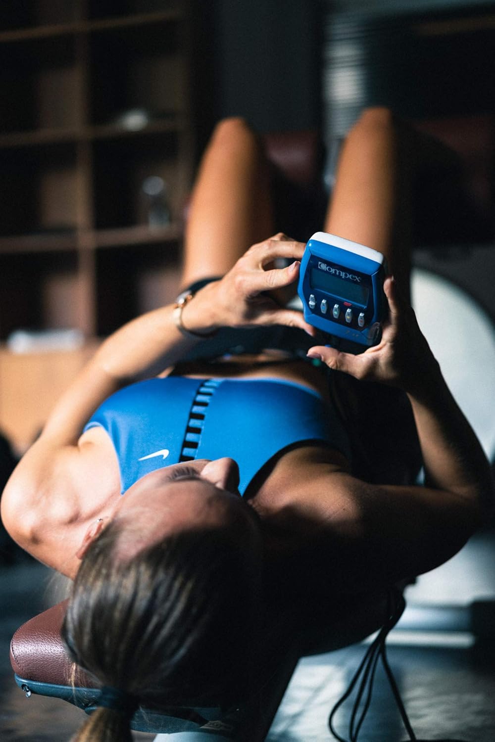 „Compex Unisex“ raumenų stimuliatorius „Fit 1.0“, vandenyno mėlynumo, standartinis