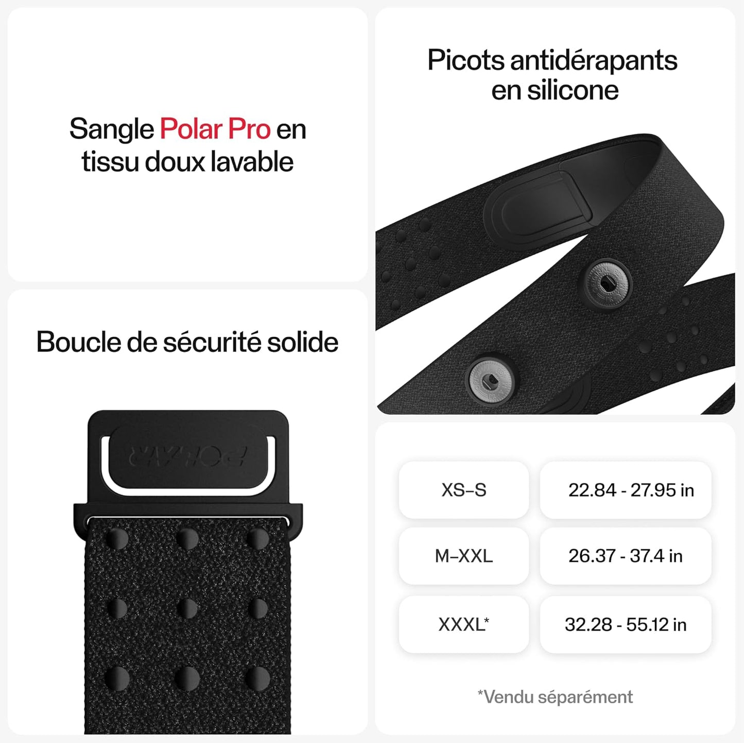 „Polar H10“ širdies ritmo jutiklis ir „Pro“ krūtinės diržas