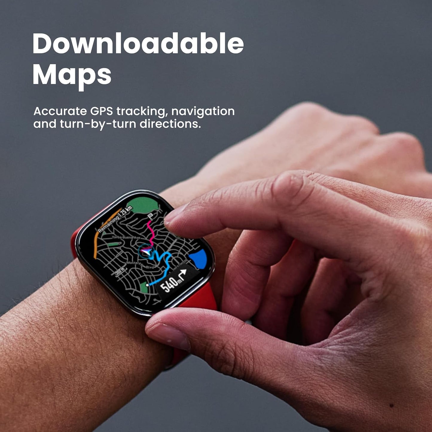 „Amazfit Bip 6“ išmanusis laikrodis, 46 mm