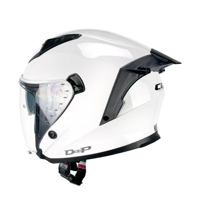 Šalmas CGM 127A DEEP MONO White